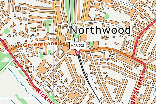 HA6 2XL map - OS VectorMap District (Ordnance Survey) HA6 2XL map - OS VectorMap District (Ordnance Survey)