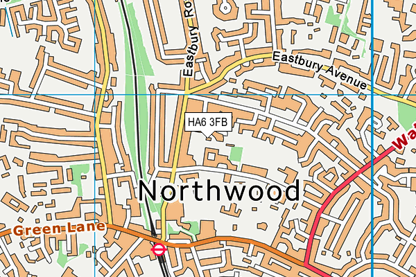 HA6 3FB map - OS VectorMap District (Ordnance Survey) HA6 3FB map - OS VectorMap District (Ordnance Survey)