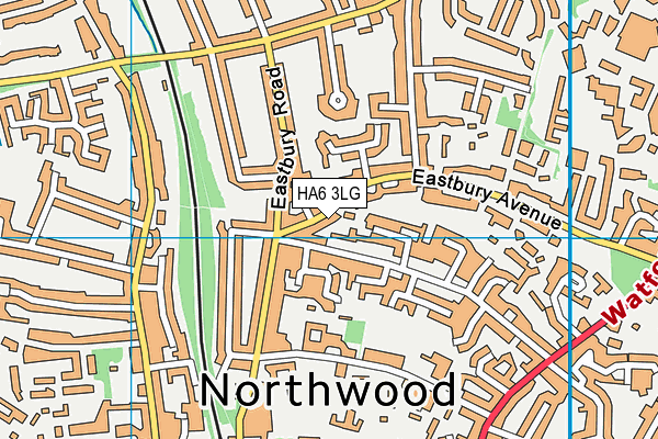 HA6 3LG map - OS VectorMap District (Ordnance Survey) HA6 3LG map - OS VectorMap District (Ordnance Survey)