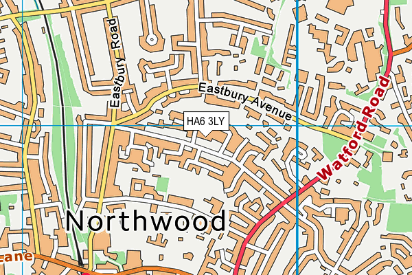 HA6 3LY map - OS VectorMap District (Ordnance Survey) HA6 3LY map - OS VectorMap District (Ordnance Survey)