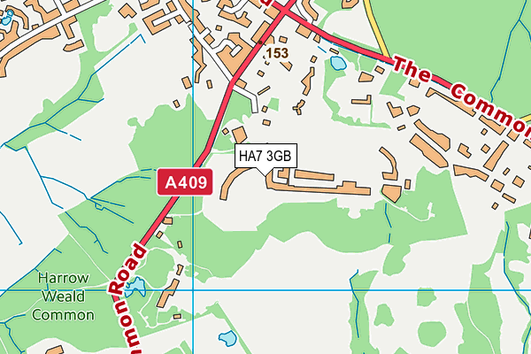 HA7 3GB map - OS VectorMap District (Ordnance Survey) HA7 3GB map - OS VectorMap District (Ordnance Survey)
