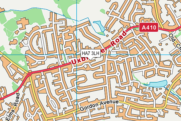 HA7 3LH map - OS VectorMap District (Ordnance Survey) HA7 3LH map - OS VectorMap District (Ordnance Survey)