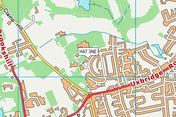 HA7 3NE map - OS VectorMap District (Ordnance Survey) HA7 3NE map - OS VectorMap District (Ordnance Survey)