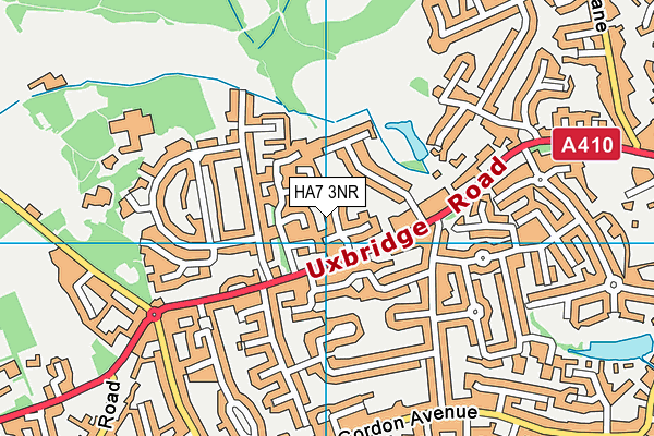 HA7 3NR map - OS VectorMap District (Ordnance Survey) HA7 3NR map - OS VectorMap District (Ordnance Survey)