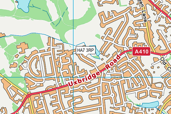 HA7 3RP map - OS VectorMap District (Ordnance Survey) HA7 3RP map - OS VectorMap District (Ordnance Survey)