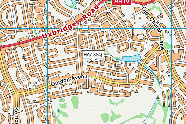 HA7 3SQ map - OS VectorMap District (Ordnance Survey) HA7 3SQ map - OS VectorMap District (Ordnance Survey)