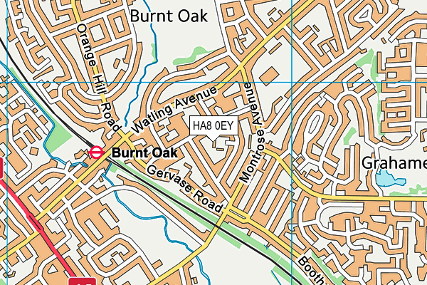 HA8 0EY map - OS VectorMap District (Ordnance Survey) HA8 0EY map - OS VectorMap District (Ordnance Survey)