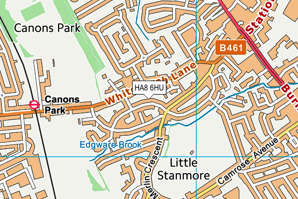 HA8 6HU map - OS VectorMap District (Ordnance Survey) HA8 6HU map - OS VectorMap District (Ordnance Survey)