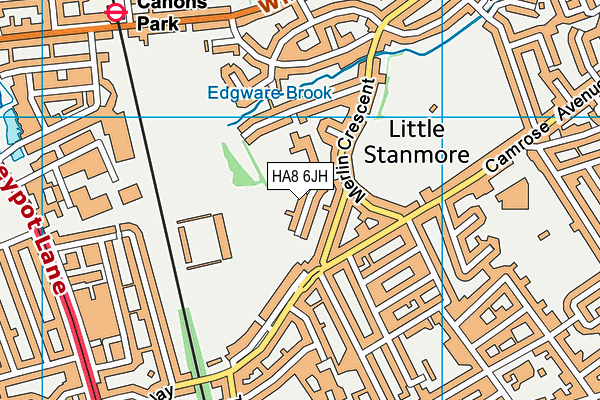 HA8 6JH map - OS VectorMap District (Ordnance Survey) HA8 6JH map - OS VectorMap District (Ordnance Survey)