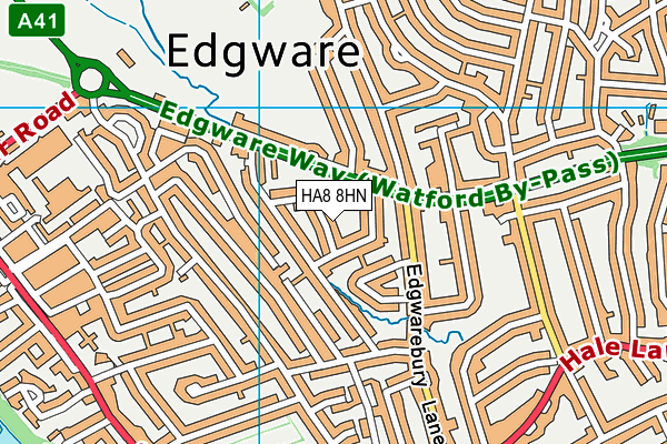 HA8 8HN map - OS VectorMap District (Ordnance Survey) HA8 8HN map - OS VectorMap District (Ordnance Survey)