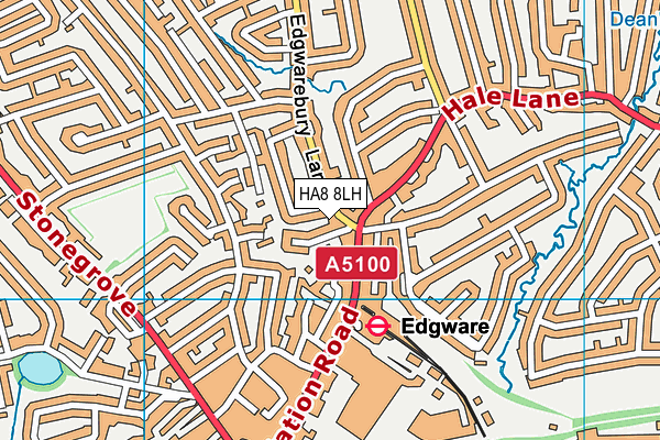 HA8 8LH map - OS VectorMap District (Ordnance Survey) HA8 8LH map - OS VectorMap District (Ordnance Survey)