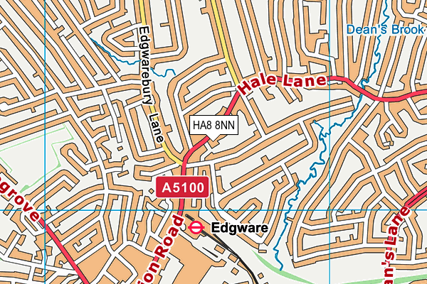HA8 8NN map - OS VectorMap District (Ordnance Survey) HA8 8NN map - OS VectorMap District (Ordnance Survey)