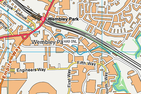 HA9 0NL map - OS VectorMap District (Ordnance Survey) HA9 0NL map - OS VectorMap District (Ordnance Survey)