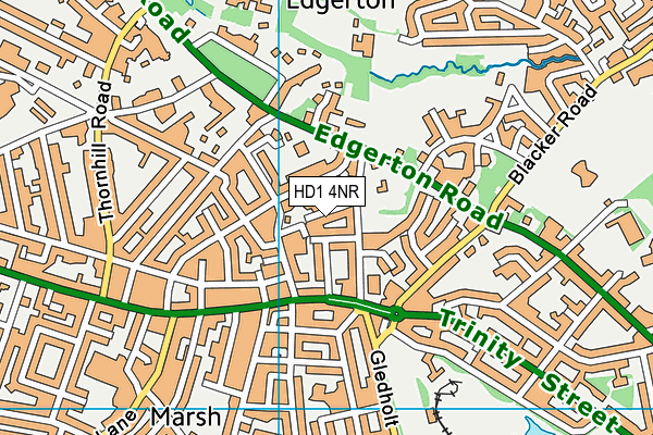 HD1 4NR map - OS VectorMap District (Ordnance Survey) HD1 4NR map - OS VectorMap District (Ordnance Survey)