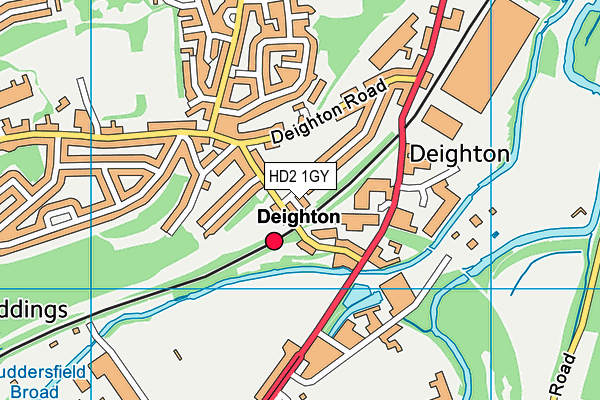 HD2 1GY map - OS VectorMap District (Ordnance Survey) HD2 1GY map - OS VectorMap District (Ordnance Survey)