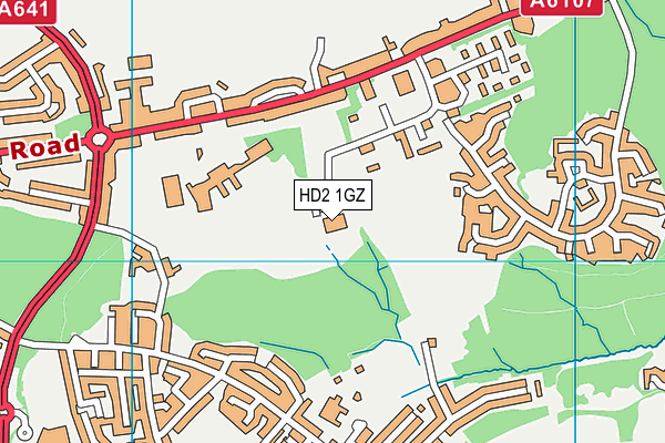 HD2 1GZ map - OS VectorMap District (Ordnance Survey) HD2 1GZ map - OS VectorMap District (Ordnance Survey)