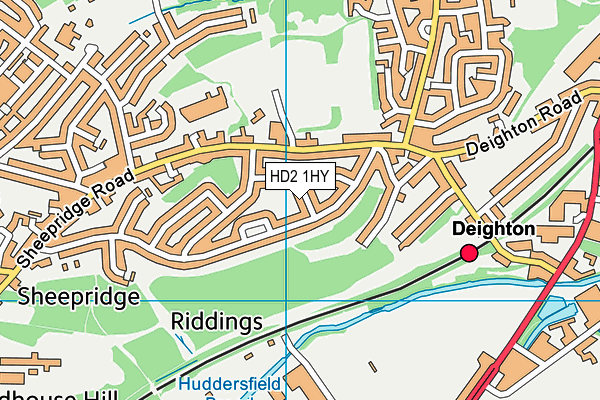 HD2 1HY map - OS VectorMap District (Ordnance Survey) HD2 1HY map - OS VectorMap District (Ordnance Survey)
