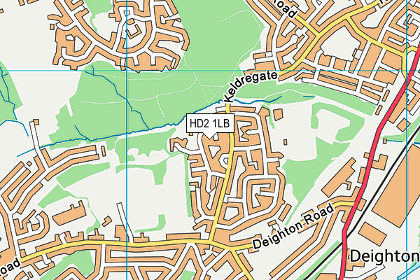 HD2 1LB map - OS VectorMap District (Ordnance Survey) HD2 1LB map - OS VectorMap District (Ordnance Survey)