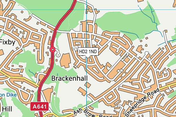 HD2 1ND map - OS VectorMap District (Ordnance Survey) HD2 1ND map - OS VectorMap District (Ordnance Survey)