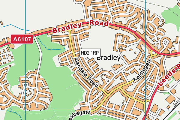 HD2 1RP map - OS VectorMap District (Ordnance Survey) HD2 1RP map - OS VectorMap District (Ordnance Survey)