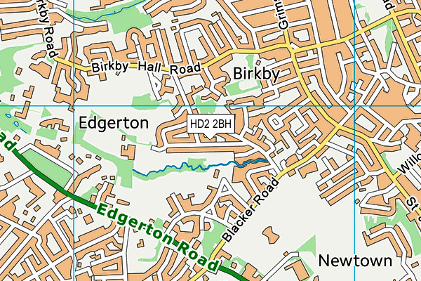 HD2 2BH map - OS VectorMap District (Ordnance Survey) HD2 2BH map - OS VectorMap District (Ordnance Survey)