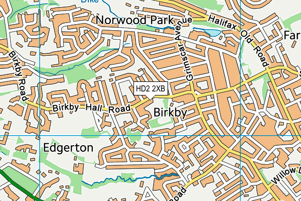 HD2 2XB map - OS VectorMap District (Ordnance Survey) HD2 2XB map - OS VectorMap District (Ordnance Survey)