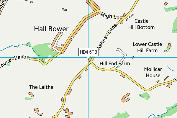 HD4 6TB map - OS VectorMap District (Ordnance Survey) HD4 6TB map - OS VectorMap District (Ordnance Survey)