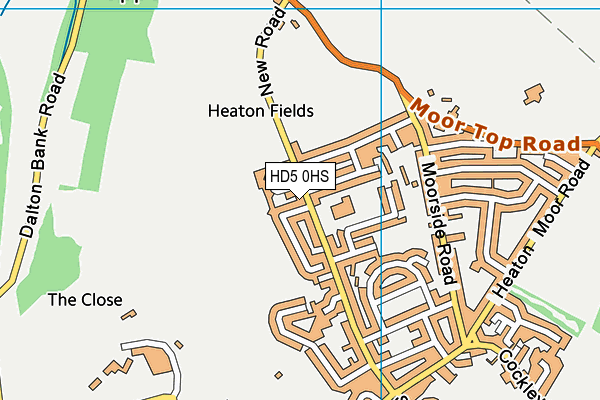 HD5 0HS map - OS VectorMap District (Ordnance Survey) HD5 0HS map - OS VectorMap District (Ordnance Survey)