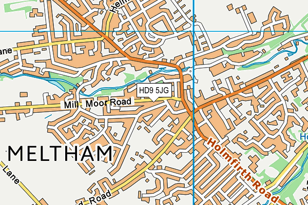 HD9 5JG map - OS VectorMap District (Ordnance Survey) HD9 5JG map - OS VectorMap District (Ordnance Survey)