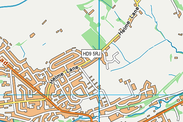 HD9 5RJ map - OS VectorMap District (Ordnance Survey) HD9 5RJ map - OS VectorMap District (Ordnance Survey)
