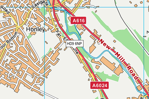 HD9 6NP map - OS VectorMap District (Ordnance Survey) HD9 6NP map - OS VectorMap District (Ordnance Survey)