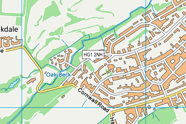 HG1 2NH map - OS VectorMap District (Ordnance Survey) HG1 2NH map - OS VectorMap District (Ordnance Survey)