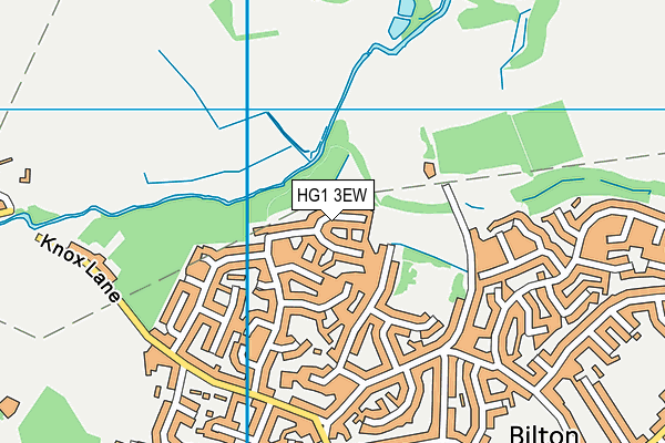 HG1 3EW map - OS VectorMap District (Ordnance Survey) HG1 3EW map - OS VectorMap District (Ordnance Survey)