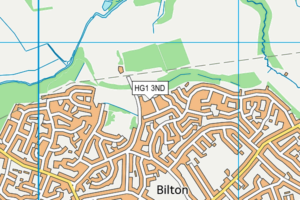 HG1 3ND map - OS VectorMap District (Ordnance Survey) HG1 3ND map - OS VectorMap District (Ordnance Survey)
