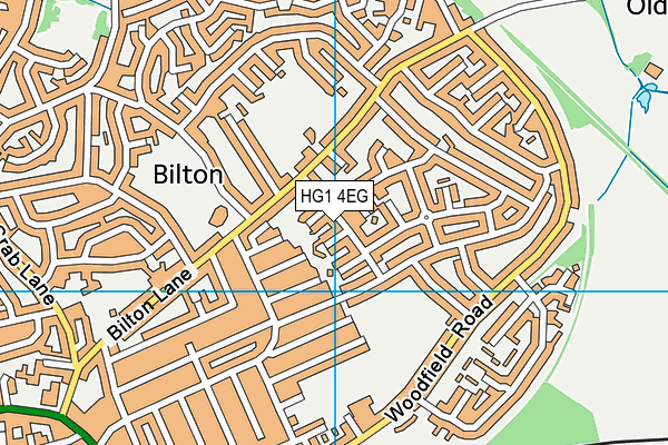 HG1 4EG map - OS VectorMap District (Ordnance Survey) HG1 4EG map - OS VectorMap District (Ordnance Survey)