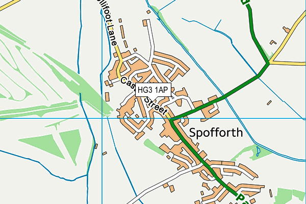 HG3 1AP map - OS VectorMap District (Ordnance Survey) HG3 1AP map - OS VectorMap District (Ordnance Survey)