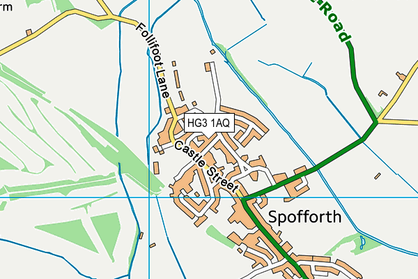 HG3 1AQ map - OS VectorMap District (Ordnance Survey) HG3 1AQ map - OS VectorMap District (Ordnance Survey)