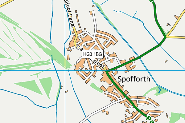 HG3 1BG map - OS VectorMap District (Ordnance Survey) HG3 1BG map - OS VectorMap District (Ordnance Survey)