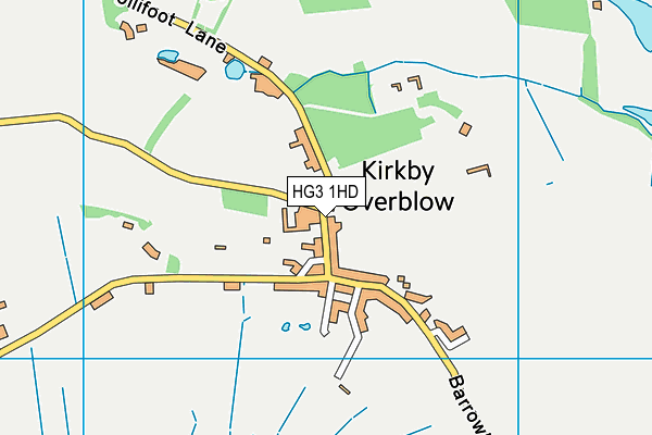 HG3 1HD map - OS VectorMap District (Ordnance Survey) HG3 1HD map - OS VectorMap District (Ordnance Survey)
