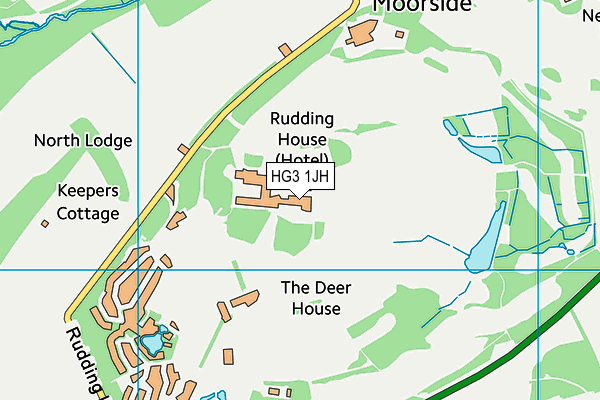HG3 1JH map - OS VectorMap District (Ordnance Survey) HG3 1JH map - OS VectorMap District (Ordnance Survey)