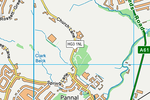 HG3 1NL map - OS VectorMap District (Ordnance Survey) HG3 1NL map - OS VectorMap District (Ordnance Survey)