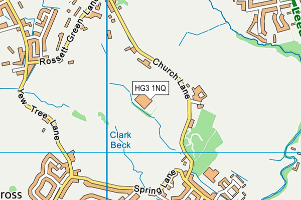 HG3 1NQ map - OS VectorMap District (Ordnance Survey) HG3 1NQ map - OS VectorMap District (Ordnance Survey)