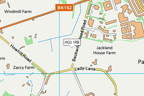 HG3 1RB map - OS VectorMap District (Ordnance Survey) HG3 1RB map - OS VectorMap District (Ordnance Survey)