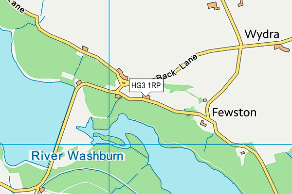 HG3 1RP map - OS VectorMap District (Ordnance Survey) HG3 1RP map - OS VectorMap District (Ordnance Survey)