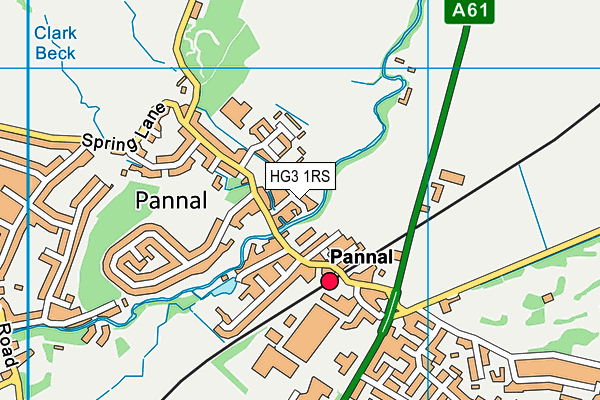 HG3 1RS map - OS VectorMap District (Ordnance Survey) HG3 1RS map - OS VectorMap District (Ordnance Survey)