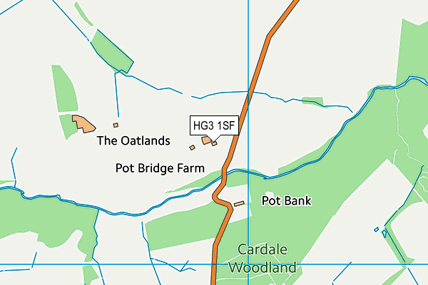 HG3 1SF map - OS VectorMap District (Ordnance Survey) HG3 1SF map - OS VectorMap District (Ordnance Survey)