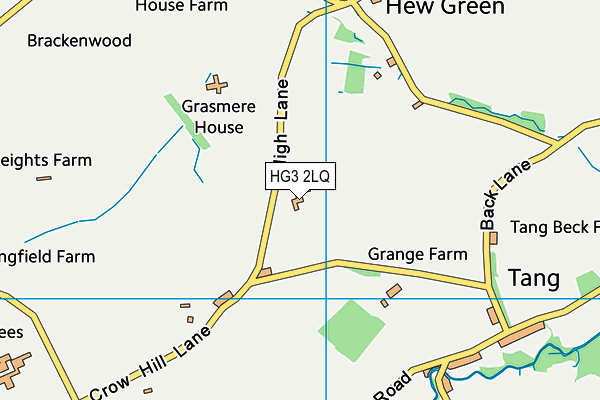 HG3 2LQ map - OS VectorMap District (Ordnance Survey) HG3 2LQ map - OS VectorMap District (Ordnance Survey)