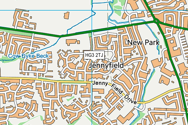 HG3 2TJ map - OS VectorMap District (Ordnance Survey) HG3 2TJ map - OS VectorMap District (Ordnance Survey)