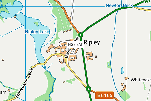 HG3 3AT map - OS VectorMap District (Ordnance Survey) HG3 3AT map - OS VectorMap District (Ordnance Survey)