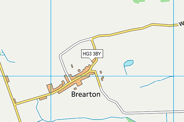 HG3 3BY map - OS VectorMap District (Ordnance Survey) HG3 3BY map - OS VectorMap District (Ordnance Survey)